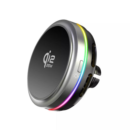 Qi2.2 25W Magnetic Car Wireless Charger