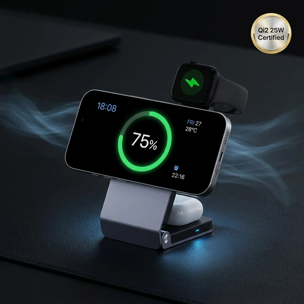 FAST WIRELESS CHARGING. WITHOUT THE HEAT.