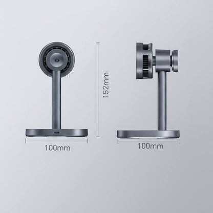 Qi2.2 Wireless Charging Magnetic Phone Holder with Semiconductor Cooling