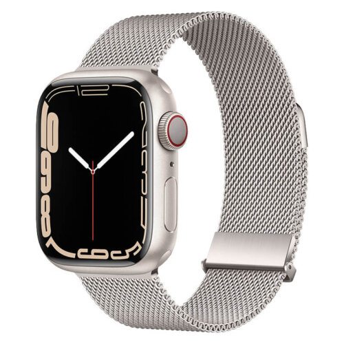 Pure-Titanium-Milanese-Mesh-Bracelet-white Pure-Titanium-Milanese-Mesh-Bracelet-white