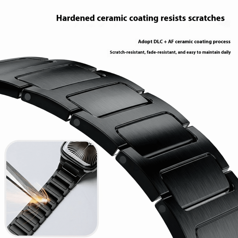 Titanium Magnetic Strap 3 Titanium  Magnetic Band For Apple Watch