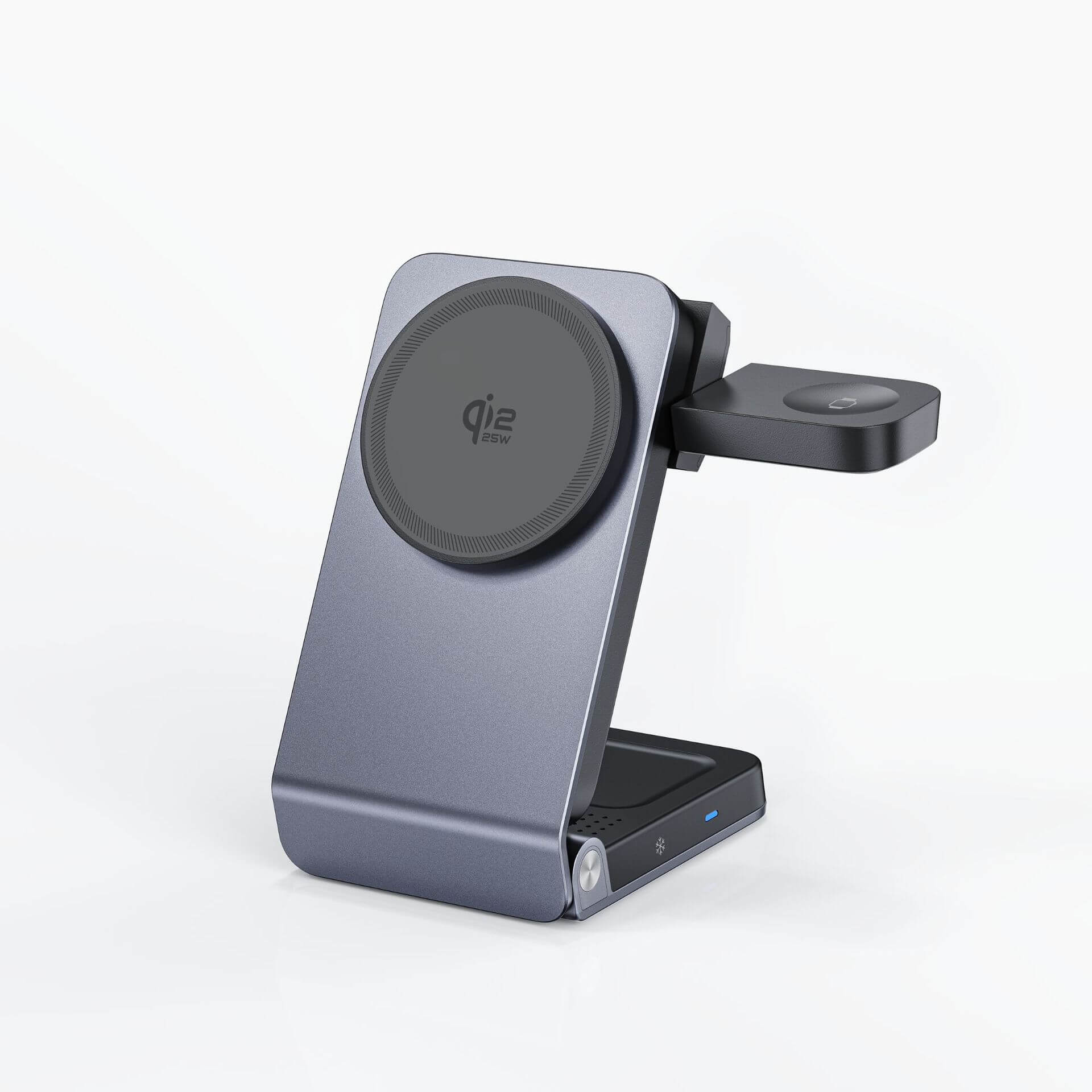 QI2.2 Magnetic Wireless Charger with 25W Fast Charging Gray
